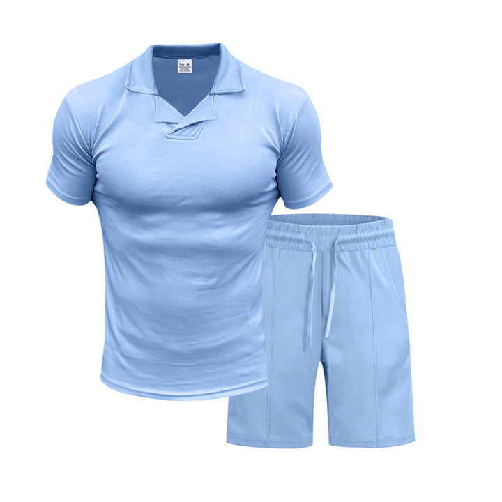 Herre Sports T-shirt og Shorts Sæt Stilla