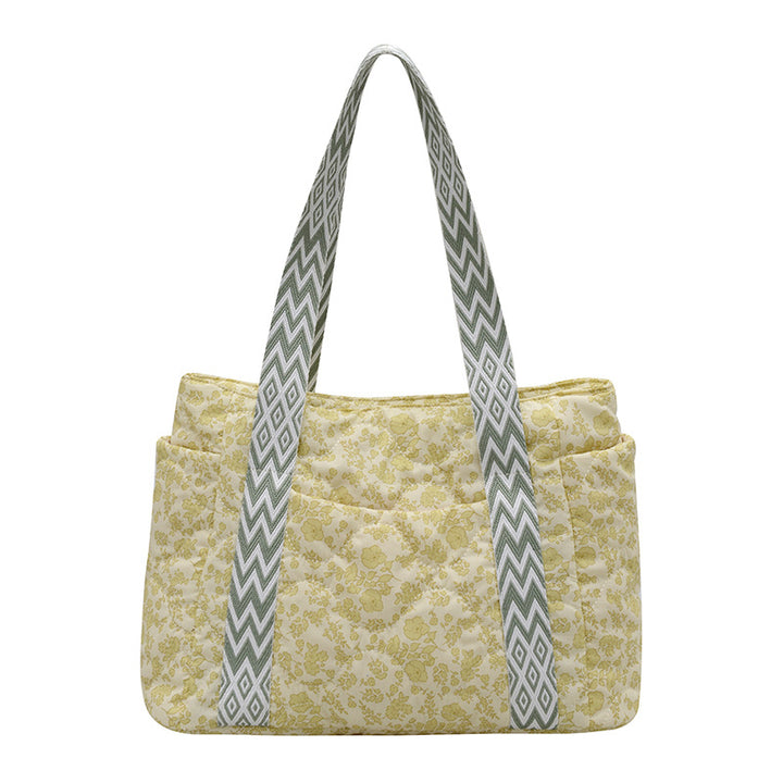 Femme Floral Quilted Hverdags-Tote Stilla