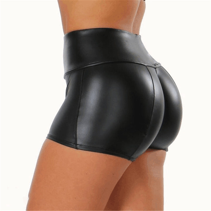 Dame Højtaljede Skinnende Sports Shorts Stilla