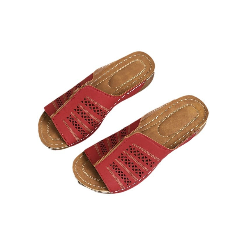 Stilfulde Dame-Casual-Slidesandaler Stilla
