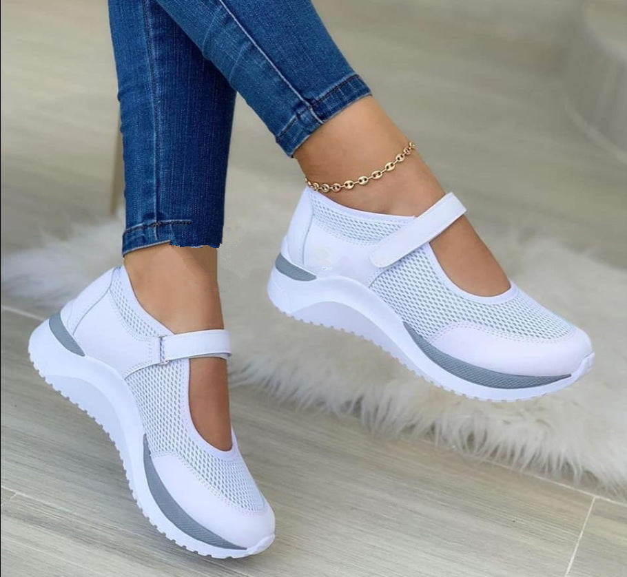 Damer Sporty Slip-On Sneakers med ergonomisk pasform og åndbart overmateriale Stilla