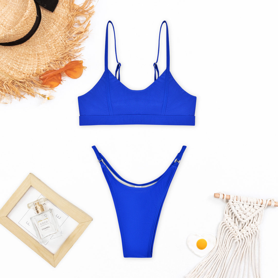 Dame Sporty Bikini med feminine stropper Skovae