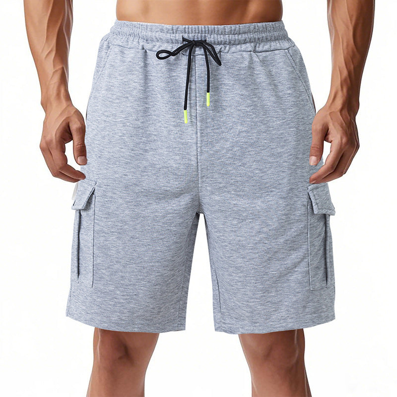 Herre cargo-shorts med funktionelle lommer og elastisk bånd Stilla