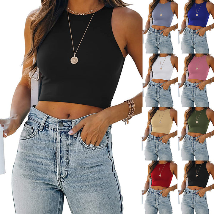 Dame figursyet Crop Top Stilla