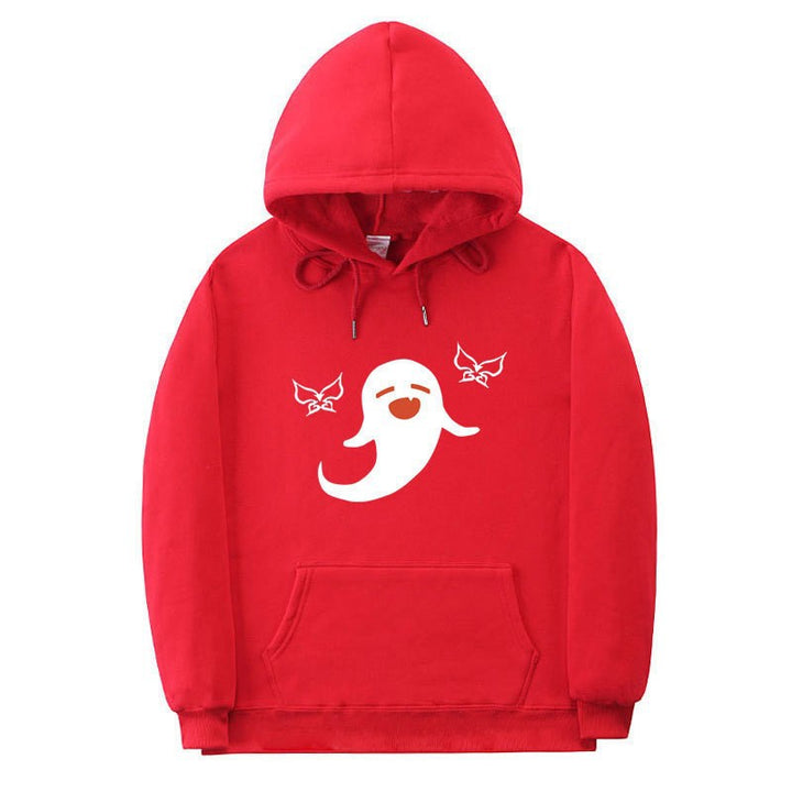 Dame Hoodie med Legende Spøgelse Design Skovae
