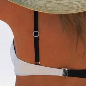 Damer højt skåret bikini med elegant indpakningsdesign Skovae