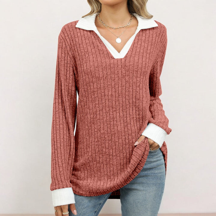 Stilla | Klassisk Bluse Med Lange Ærmer