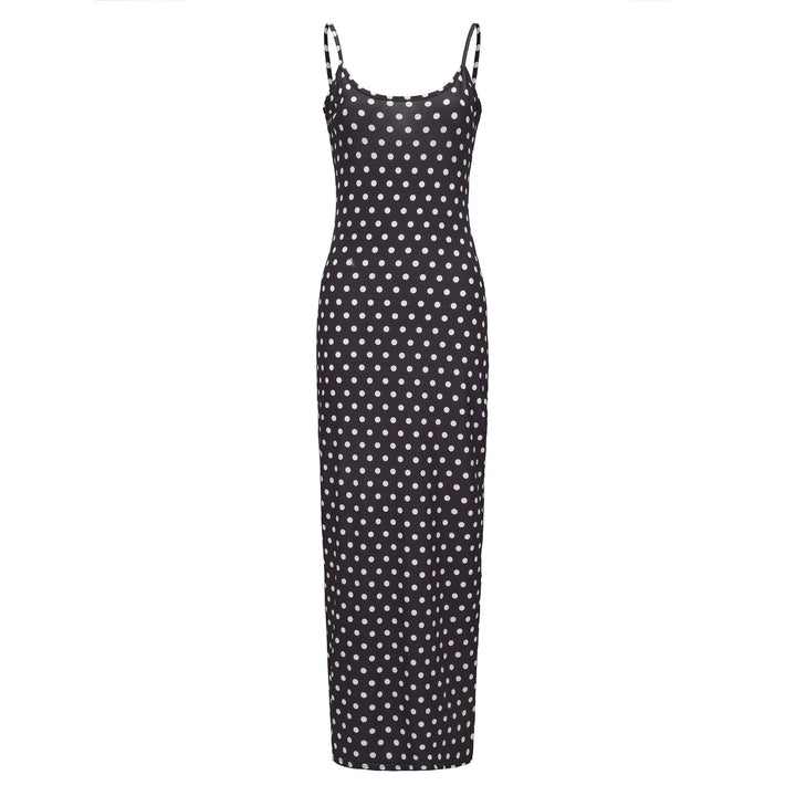 Stilla | Trendy Rygfri Print Leopard Print Kjole