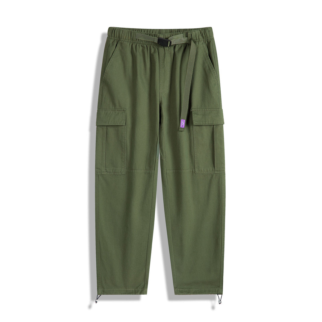 Herrer Cargo-bukser med justerbar talje og praktiske sidelommer Stilla