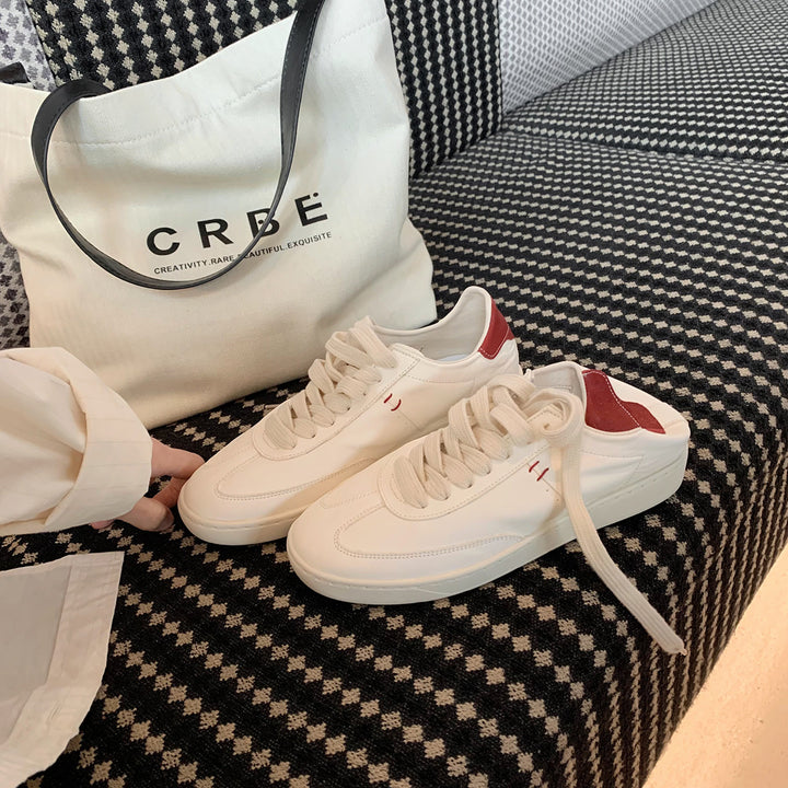 Dame Fritid Low-Top Sneakers med let åndbart design Stilla