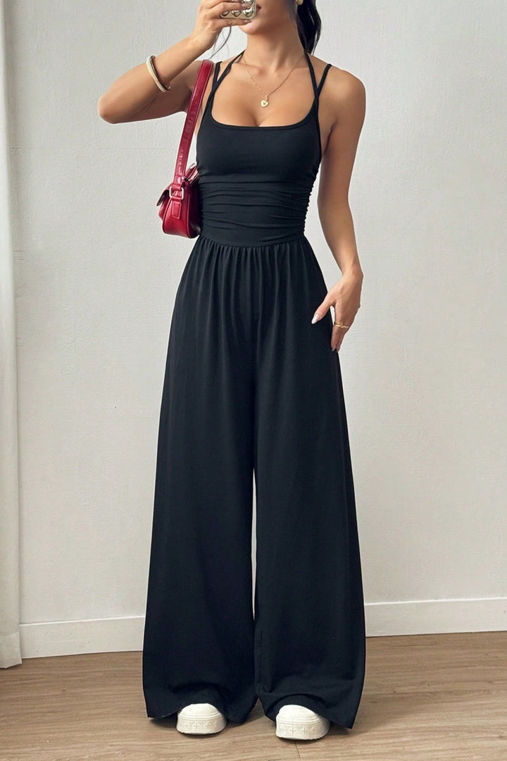 Dame jumpsuit i afslappet snit Skovae