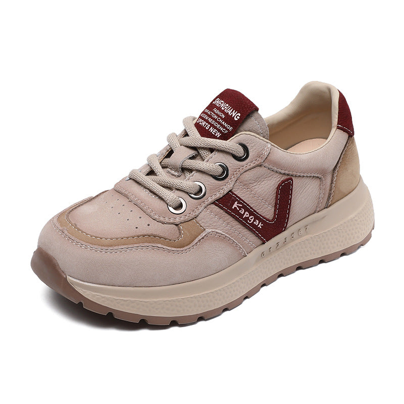Dame stilfulde casual snørebånd sneakers Stilla