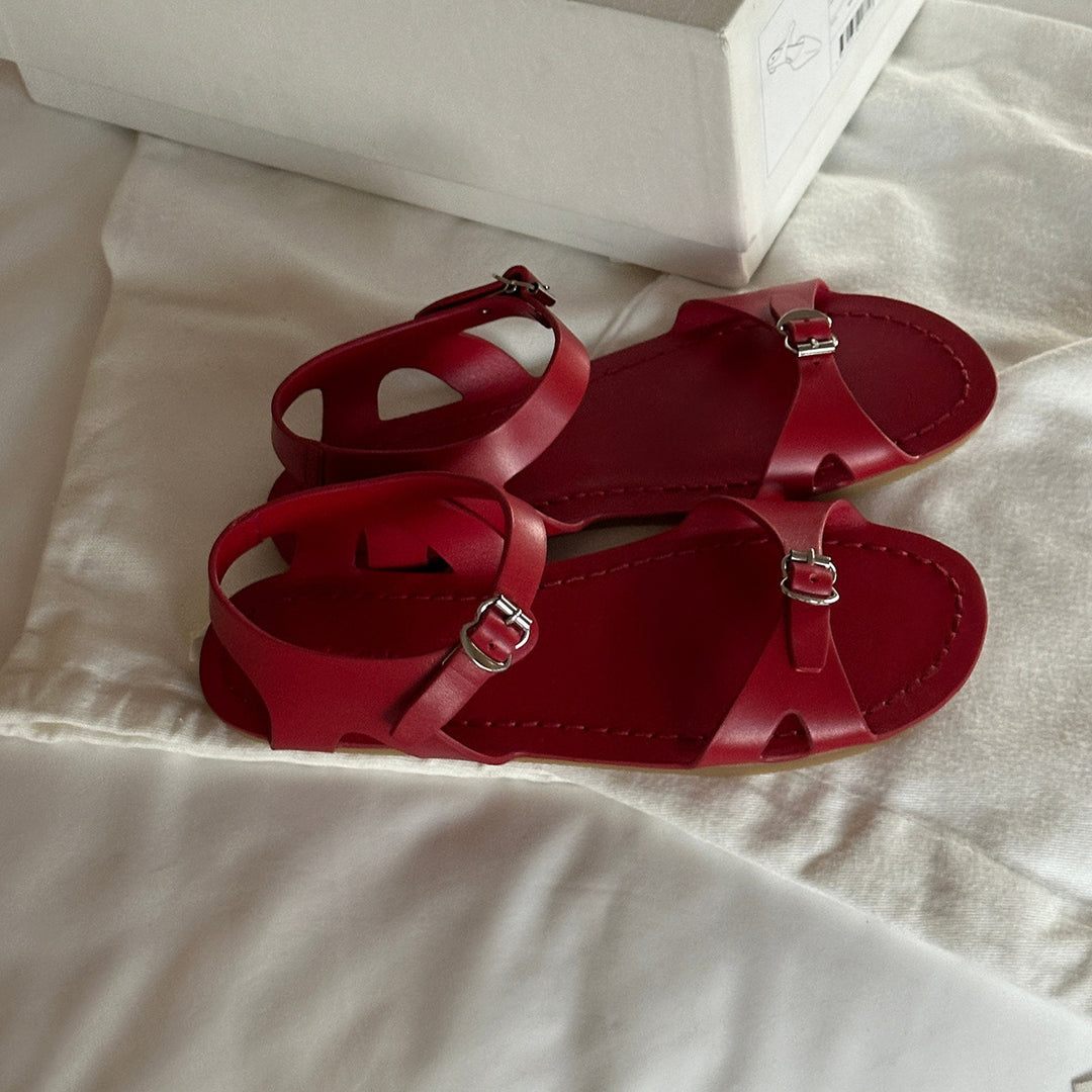 Dame Justerbare Remme Casual Sandaler Stilla