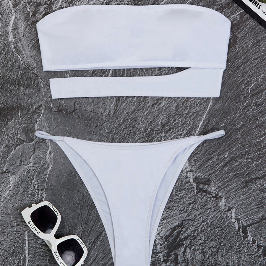 Femme Cut-Out Bandeau Bikini Sæt Stilla