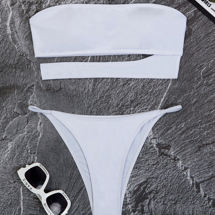 Femme Cut-Out Bandeau Bikini Sæt Stilla