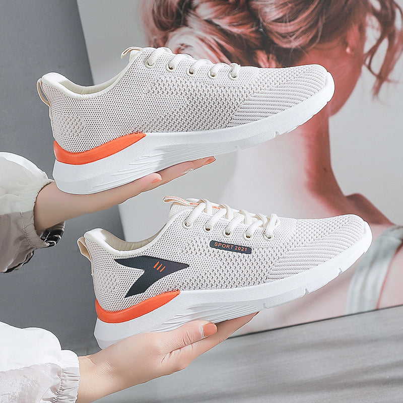 Dame Sporty Fantastiske Sneakers med åndbart netstof og skridsikker sål Stilla