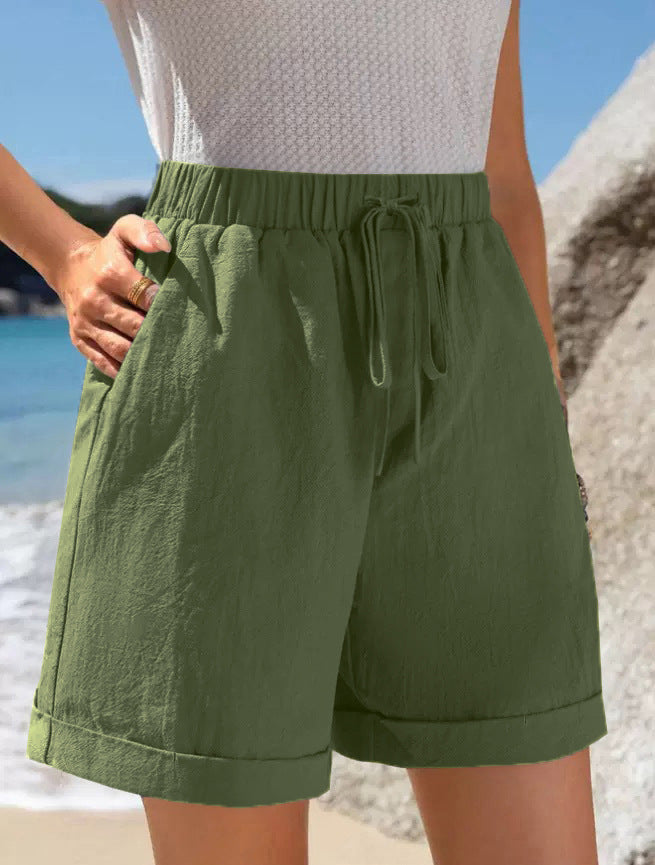 Dame Relaxed Fit Strandshorts Stilla