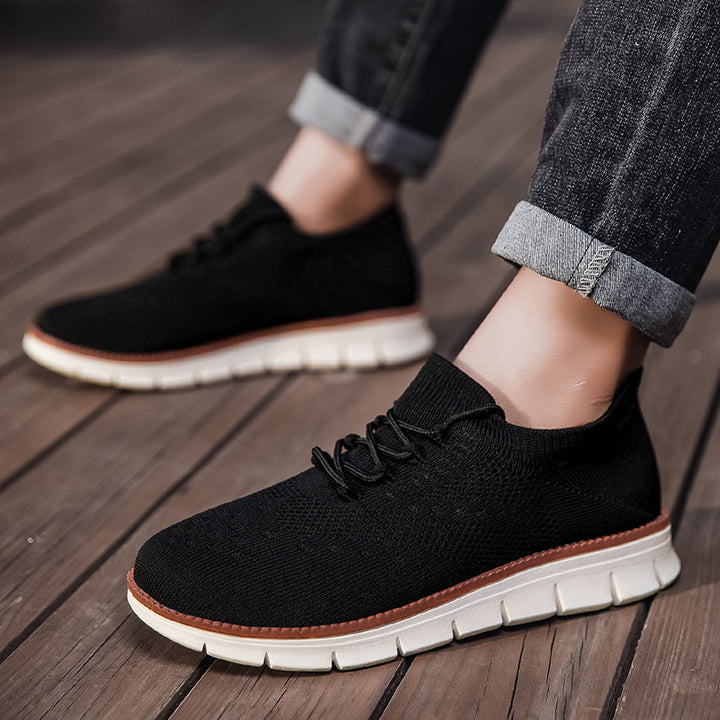 Herrer Stilfulde Lette Mesh Sneakers Stilla