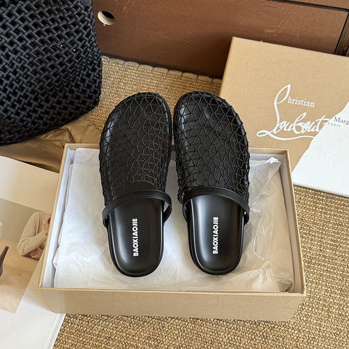 Femme Åndbar Åben-Hæl Skridsikre Sandaler med Struktureret Design Stilla