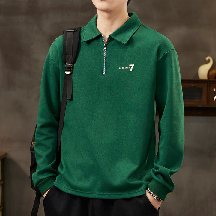 Stilfuld herre-quarter-zip-pullover-sweatshirt Stilla