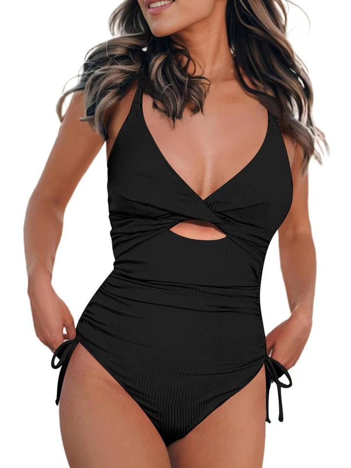 Femme Cut-Out Ribbensbadedragt Stilla