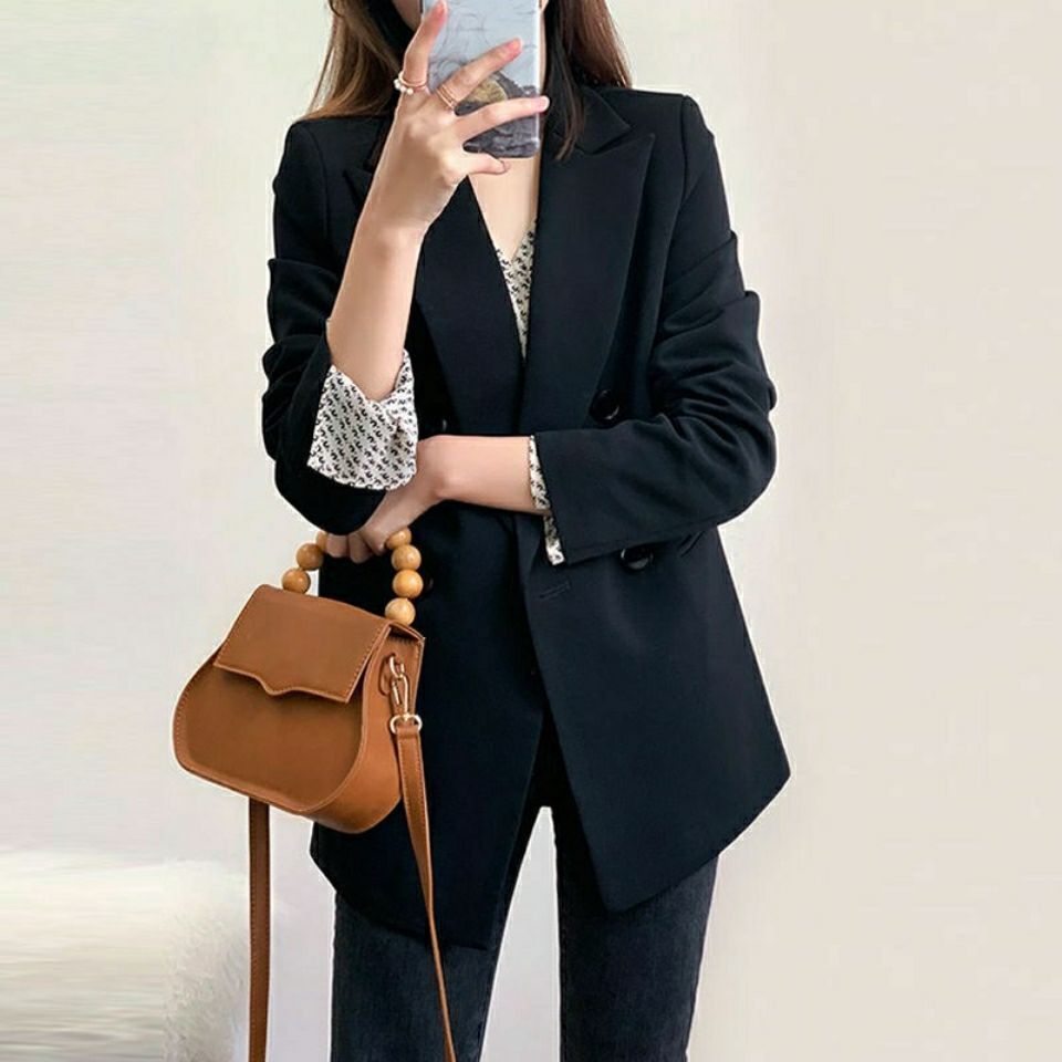 Kvinder Elegant Dobbeltknappet Blazer Stilla