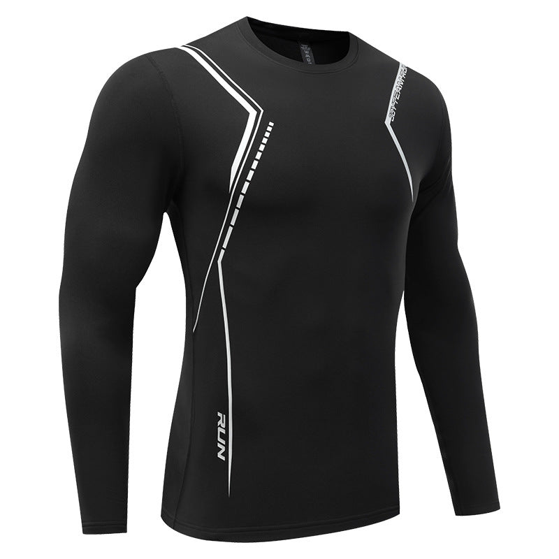 Herren Funktions-Langarmshirt med innovativ fugttransporterende teknologi og sporty design Stilla