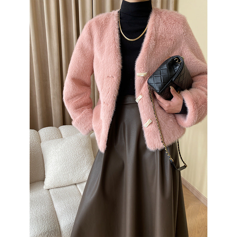 Kvinder's Cozy Cardigan med elegante knapdetaljer Stilla