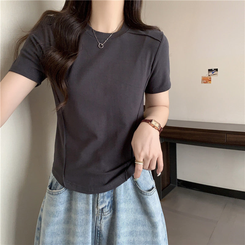 Femme Classic Korte Ærmer Boxy T-Shirt Stilla