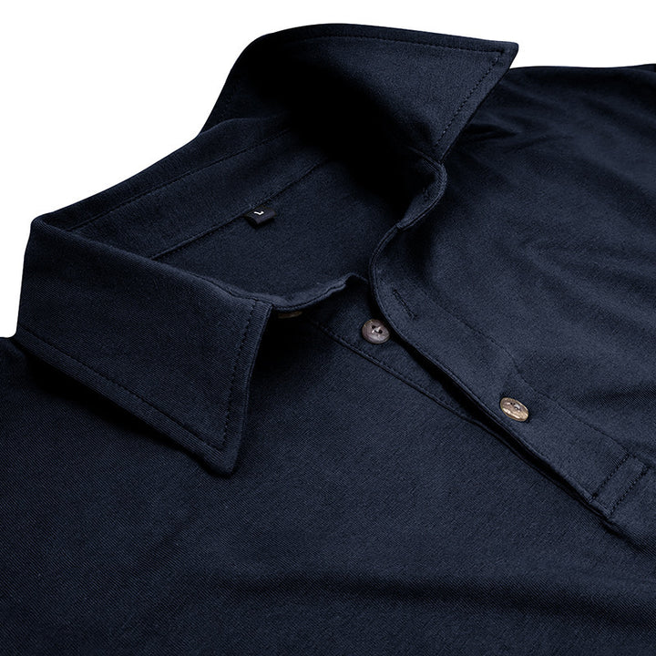Herrer Langærmet polo shirt Stilla