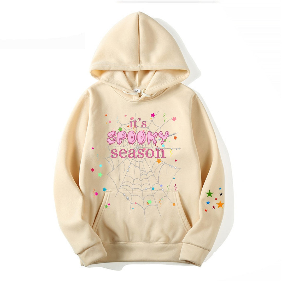 Kvinder hyggelig hoodie med grafisk Halloween design Skovae