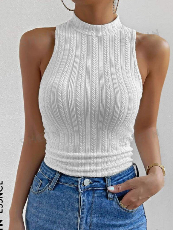 Stilla | Casual Strik Rund Hals Vest
