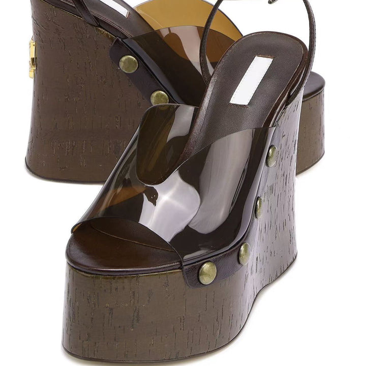 Kvinder Statement Platform Wedge-Sandaler Stilla