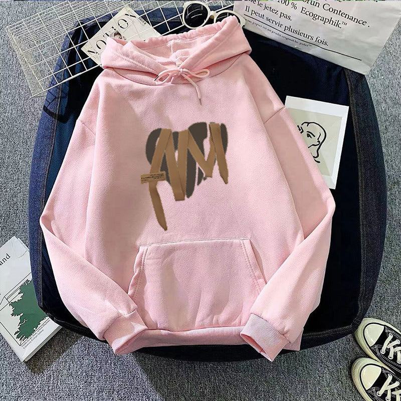 Damer hoodie med moderne design Skovae