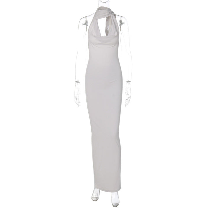 Dame Elegant Jumpsuit med asymmetrisk design og flydende stof Stilla