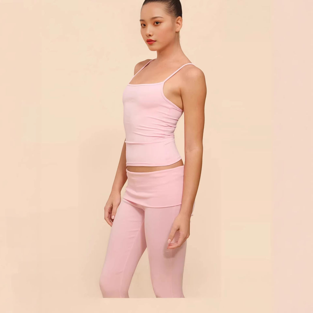 Dame Sporty Tanktop med Spaghetti-stropper Skovae