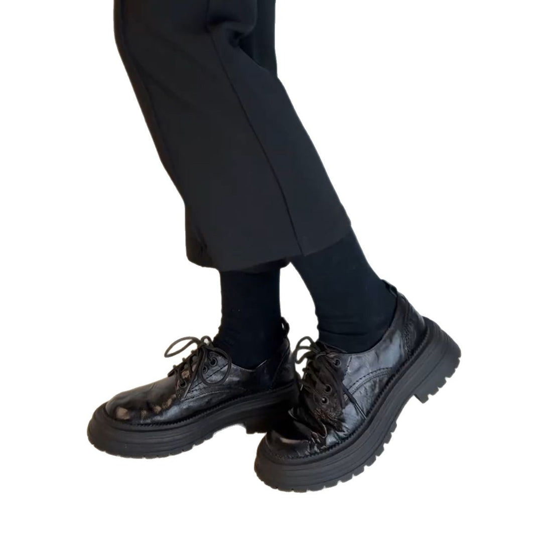 Herrer Chunky Plattform Oxford Sko Stilla