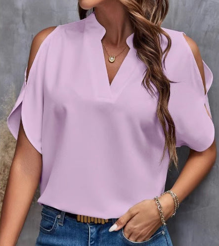 Dame Cold Shoulder Bluse Stilla