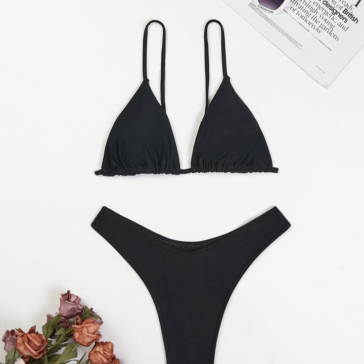 Femme Trekant-Udsnit Bikini Sæt Stilla