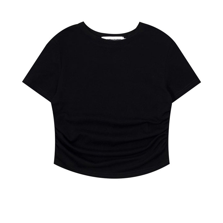 Femme Kortærmet Cropped Top Stilla