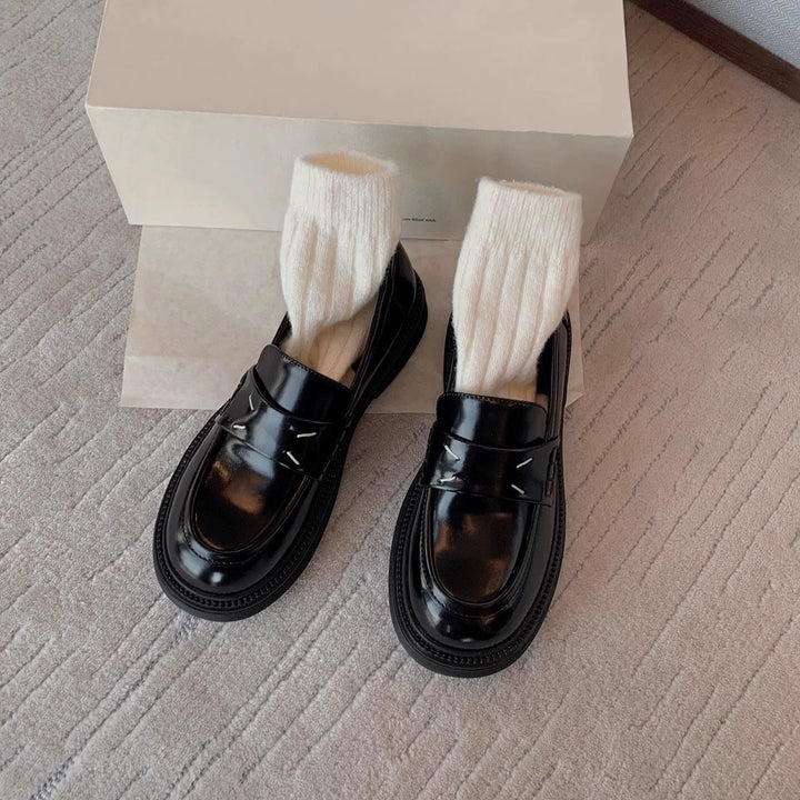 Herre Klassiske Læder Slipper Stilla 1749658302