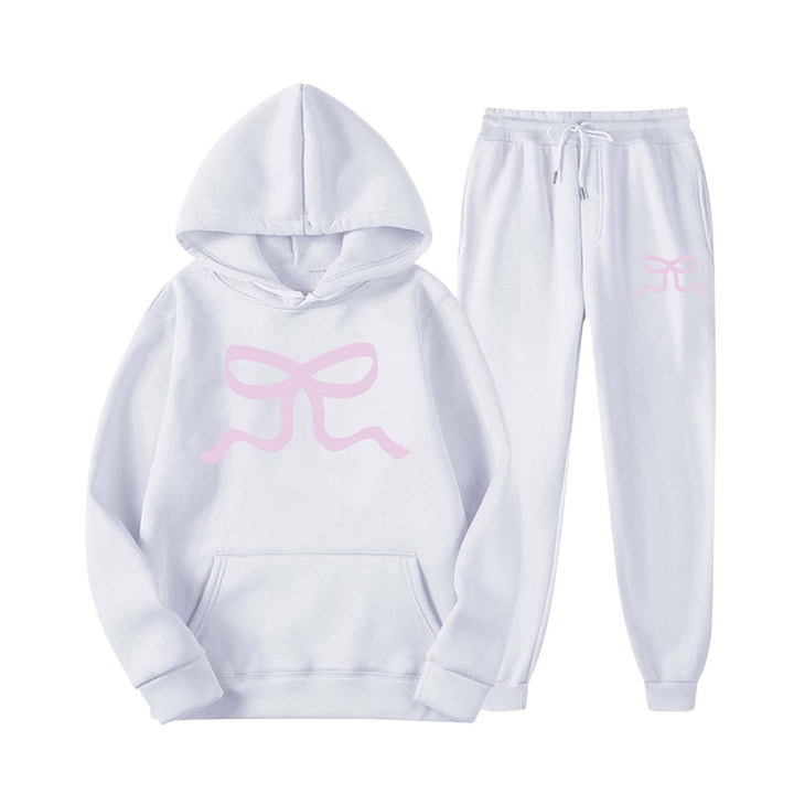 Kvinders casual hoodie og joggingbukser sæt Stilla