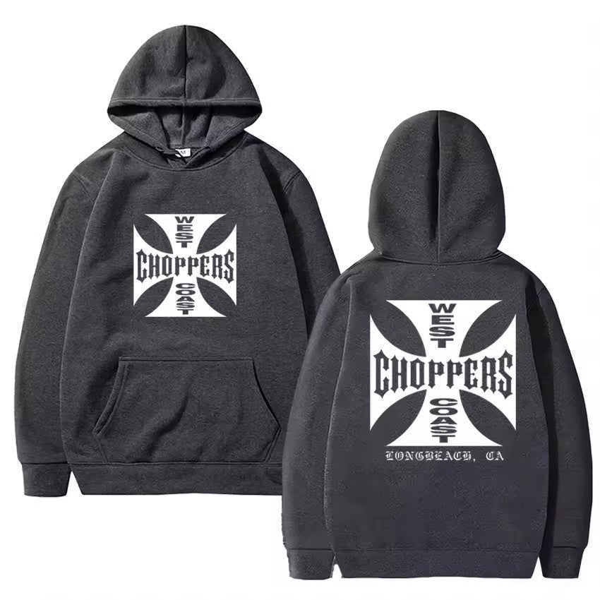 Kvinders hoodie med iøjnefaldende grafisk print og behagelig pasform Skovae