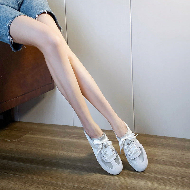 Dame Luxe Satin Schnürsneakers Stilla