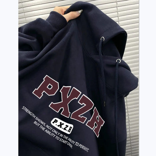 Kvinders hættetrøje med inspirerende slogan motiv Stilla