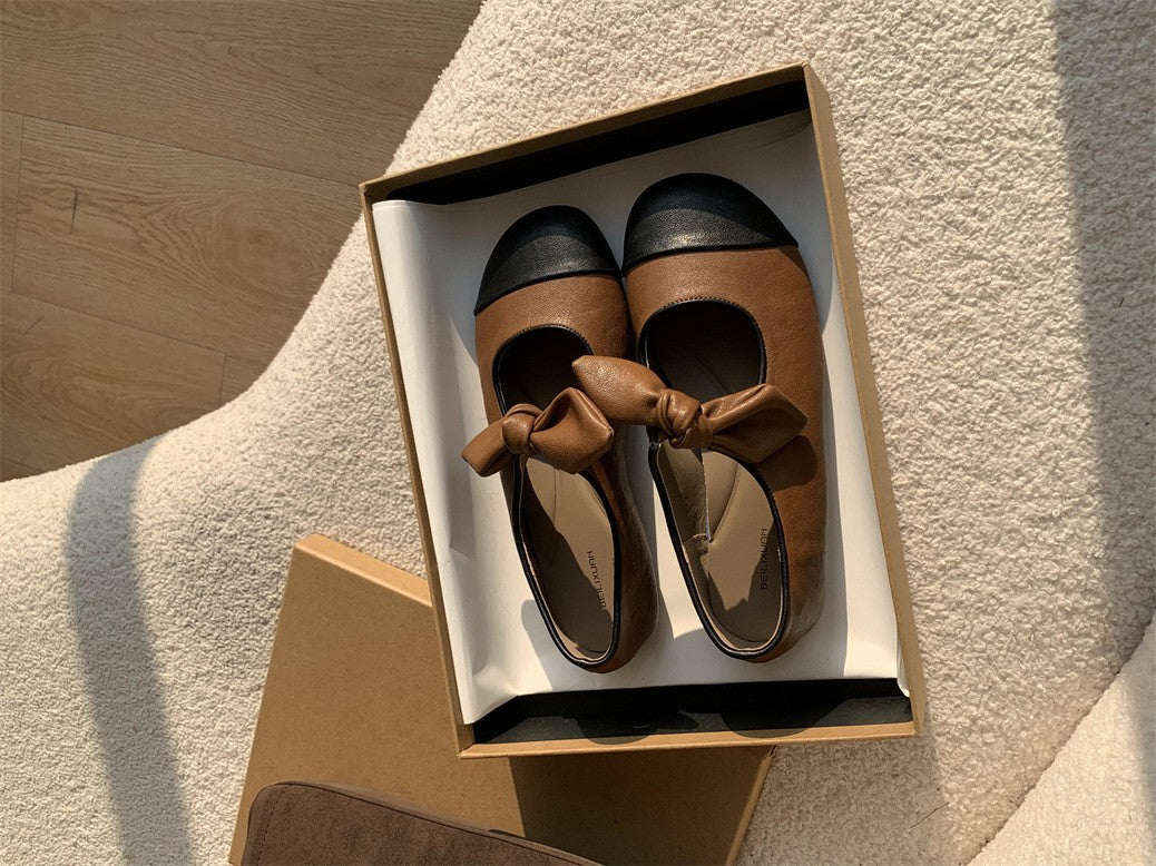 Kvinder Slip-On Ballerinaer med Sløjfedetalje Stilla