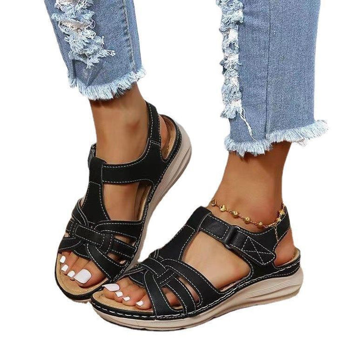 Dame Komfortable Sandaler med fleksibel sål og justerbart remdesign Stilla