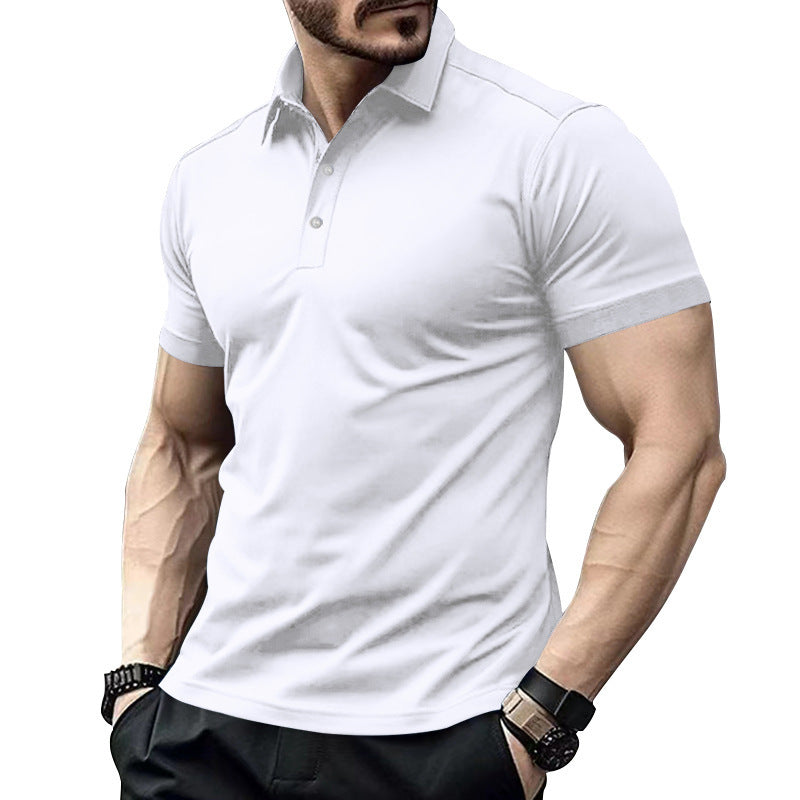 Herrer sporty polo t-shirt med fugttransporterende teknologi Stilla
