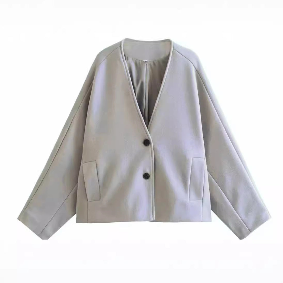 Femme Letvægts Taljeret Blazer Stilla