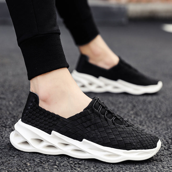 Herrer Åndbare Slip-On Performance Sneakers Stilla
